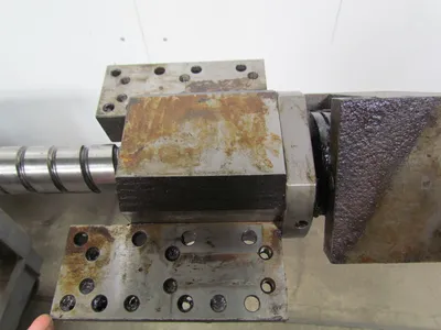 AMADA 50 Ton Turret Press Ball Screw & Nut W/Pulley and End Bearings 76" Travel
