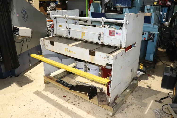 Used FAMCO 653 Foot Power Shears Minnesota US | INTER-PLANT SALES #339837