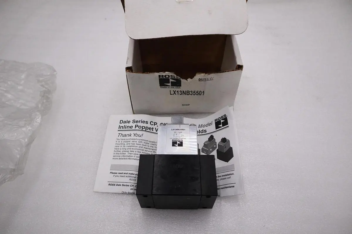 ROSS CONTROLS LX13NB35501 / LX13NB35501 NEW WITH BOX STOCK H632A