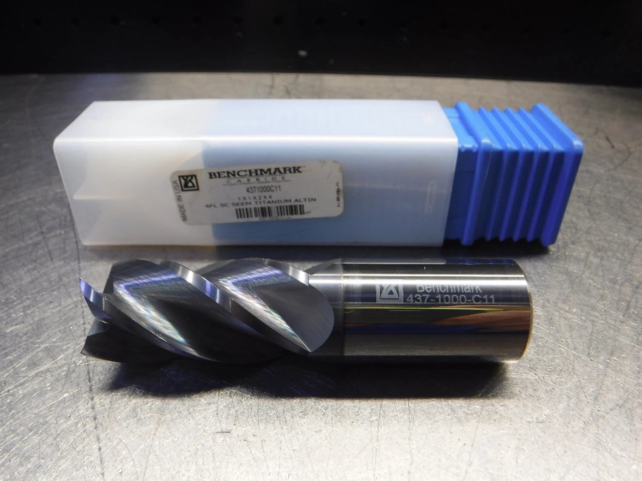 BenchMark 1" 4 Flute Carbide Endmill 1" Shank 4371000C11 (LOC681)