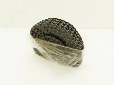 Diamond DMD-50-3R-10FT Riveted #50 Roller Chain 3 Strand 5/8" Pitch 10' Length