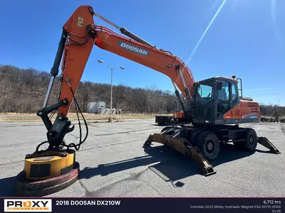 Used 2018 DOOSAN DX210W Excavators Pennsylvania US | Proxy Equipment #1388598
