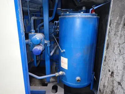 Used 2007 QUINCY COMPRESSOR QGV200 Rotary Screw & Sliding Vane Air Compressors Ohio US | HGR 24 #861420