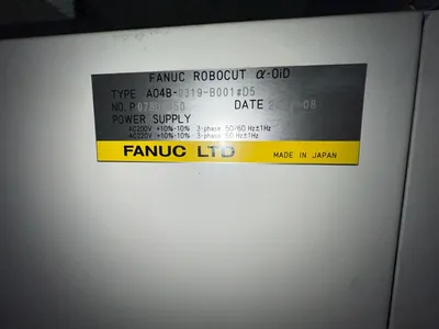 2007 FANUC A04B Wire EDM | Midstate Machinery (16)