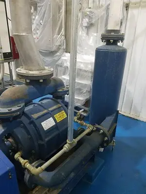 Filter, Rotary, Vac, 8' x 10', S/st, Precoat, MecKey Eng. #A743087