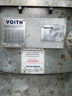 Voith MSS05/05 Stainless Steel Pressure Screen