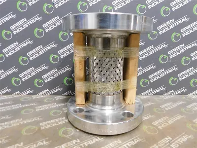 Enlin 9L7J1 Stainless Steel Flexible Expansion Joint 7" L 2" Bore F316L/316 New