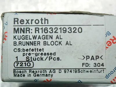 New | in-Stock REXROTH R163219320 Tooling & Accessories (Other) | HGR 24 #750202