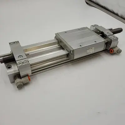 USED SMC SMC CORPORATION MY3M25TN-100HL RODLESS CYLINDER, MECH JOINT, SLIDE TABLE