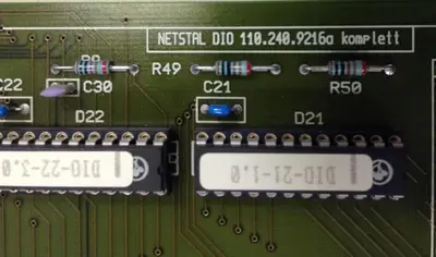 Used NETSTAL DIO 110.2409216A Circuit Boards Michigan US | Ideal Machinery #1252268