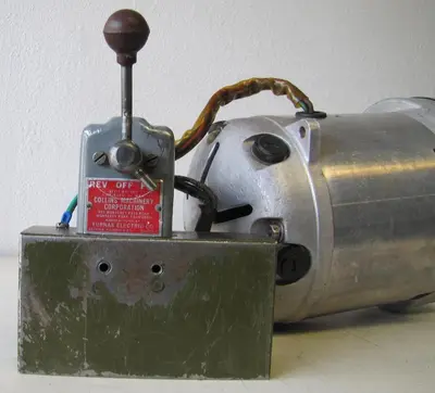 Collins 22A Thred-O-Matic Electric Motor with Switch 115V HS M