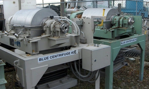 IHI HS-204-LS decanter centrifuge, 316SS.