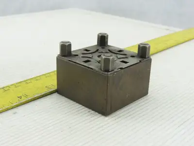 Erowa ER-009222 Brass Square Pocket Electrode Holder