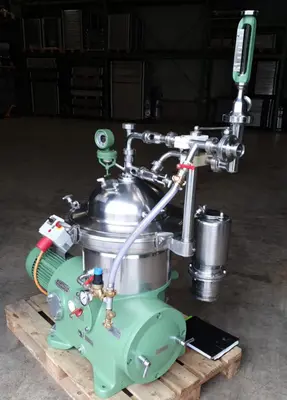 Westfalia SA 14-06-076 clarifier centrifuge, 316SS.