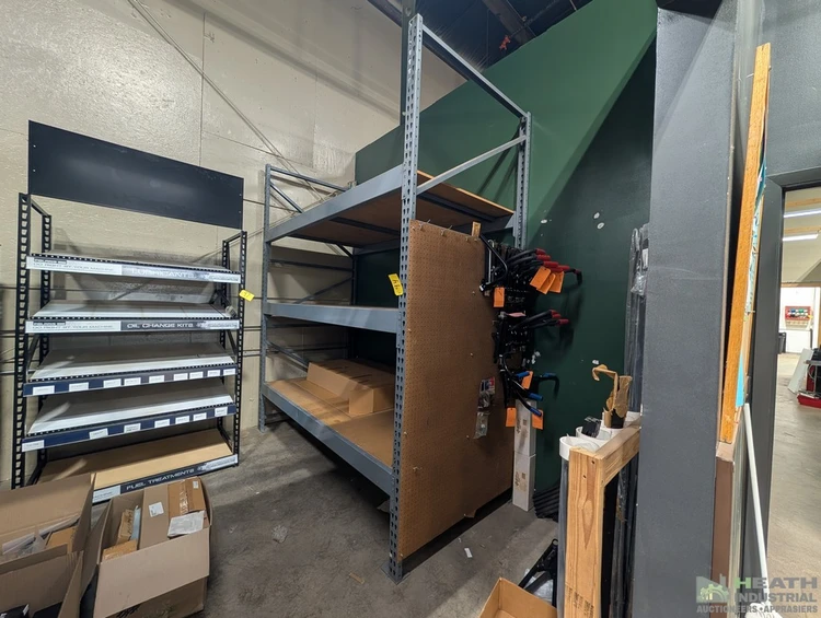 Used _UNKNOWN_ HD ADJUSTABLE SHELVING UNIT 8 FT 6 IN X 4 FT X 10 FT Racks/Shelving Illinois US | Heath Industrial Auction Services #1546840