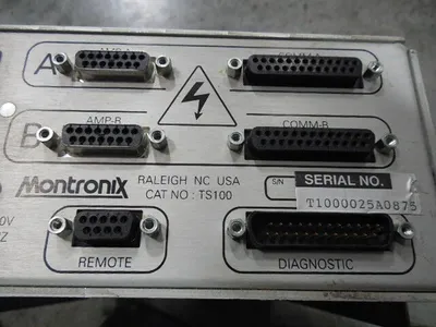 Montronix TS100 Tool Monitor Controller Used