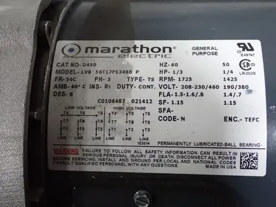 USED SUMINO DRIVE TECHNOLOGIES CNHXM50360754B6