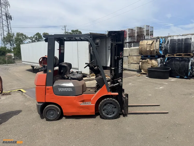 Used TOYOTA ZFGCU25 Liquid Propane Forklifts Michigan US | Miedema Asset Management Group #1186629