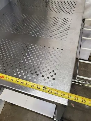 Stainless Steel Retractable Prep Station