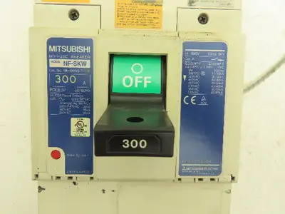 Mitsubishi Electric NF-SKW3 Circuit Breaker 300A 3Ph 600v