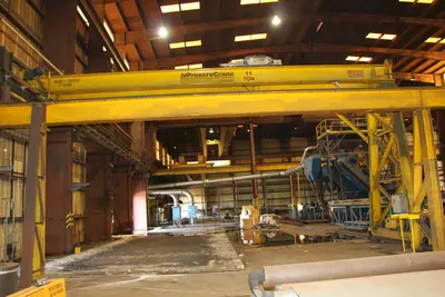 11 TON X 38' PROSERV SINGLE LEG POWERED GANTRY CRANE, NEW 2015: YOBRO #24061