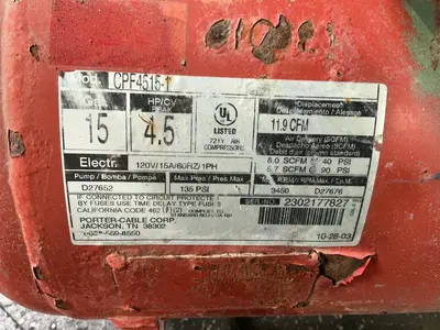 Used PORTER CABLE CPF45151 Miscellaneous MRO Ohio US | HGR 24 #1404651