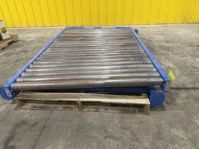 48" X 96" LEWCO ROLLER CONVEYOR: STOCK #23307
