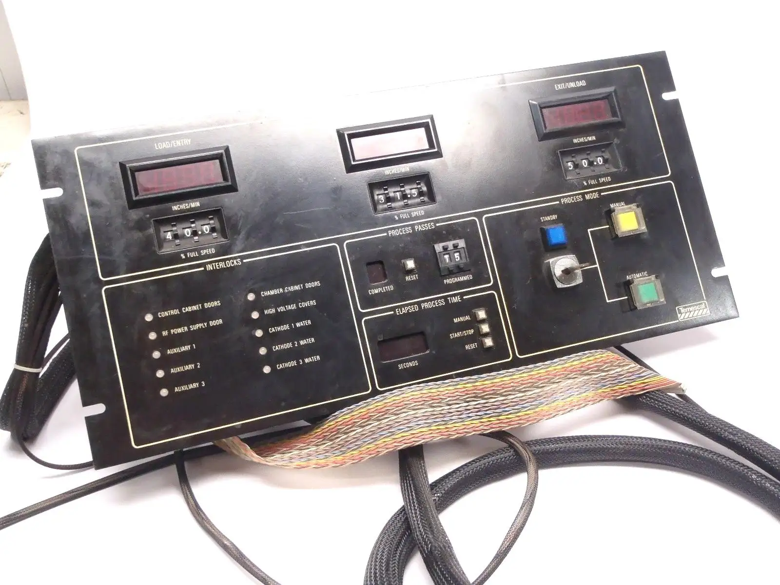Used Temescal A/W 610-7994 FAB 610-8004 ASSY 610-8014 Automation Control (HMI) Michigan US | Maverick Industrial Sales #1493860