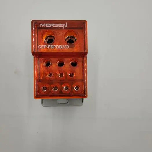 Used MERSEN MERSEN CEP-FSPDB250 POWER DISTRIBUTION BLOCK, COMPACT, FINGER-SAFE, IP20, 250A Terminal Blocks | ND Industrial Surplus #1225330