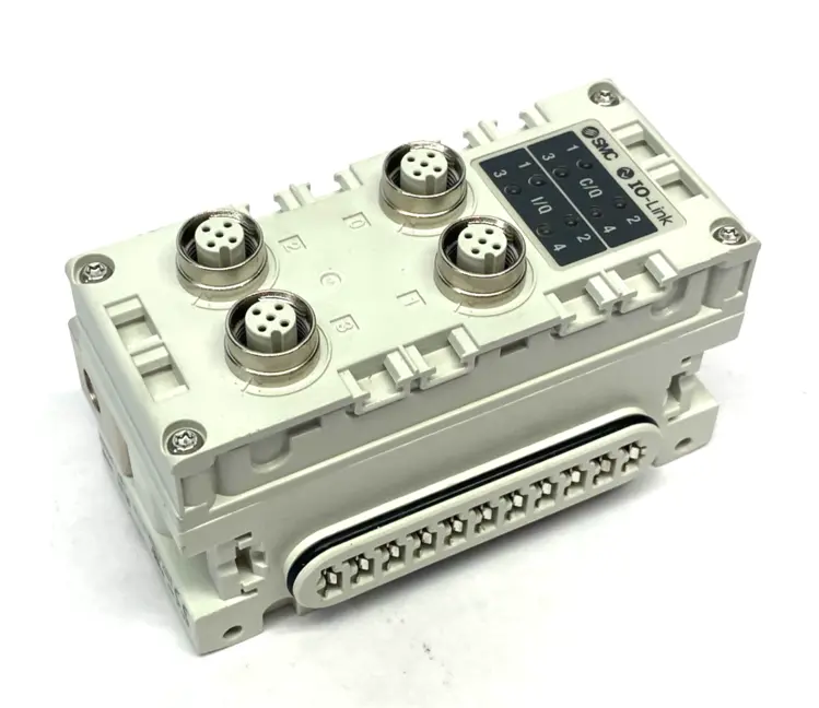 Used SMC Serial Transmission IO-Link Master Unit, Port Class A PLC Processors Michigan US | Maverick Industrial Sales #1389169