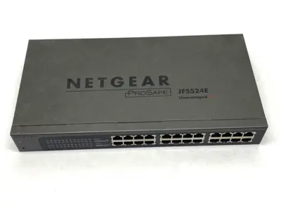 Used Maverick Industrial Sales Netgear JFS524E ProSwitch 24 Network Switches Michigan US | Maverick Industrial Sales #1483091