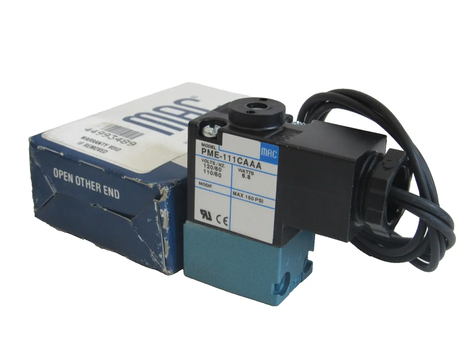 NEW MAC VALVES PME-111CA SOLENOID VALVE PME111CA