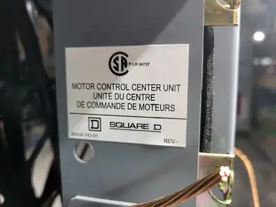 USED SQUARE D MODEL 6