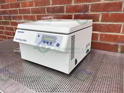 USED EPPENDORF 5804 BENCHTOP CENTRIFUGE W/ EPPENDORF A-4-44 ROTOR 5000 RPM