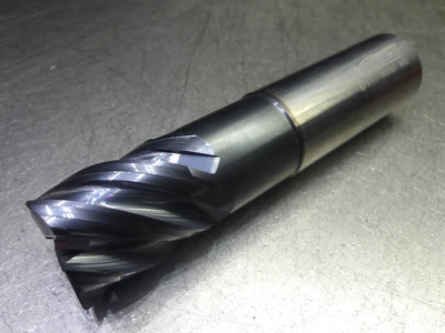 Minicut 1" 5 Flute Carbide CR Endmill 1" Shank .040" R 6400-40265 (LOC3383A)