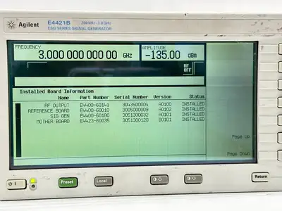 E4421B | Agilent  ESG Series Signal Generator 250kHz-3.0GHz - Used