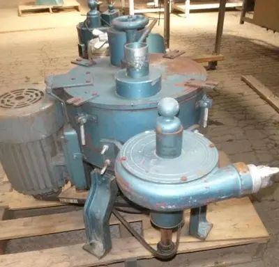 Grinder, Mill, Roller, 7 Gallon, 15" Dia, 1 HP #S744006