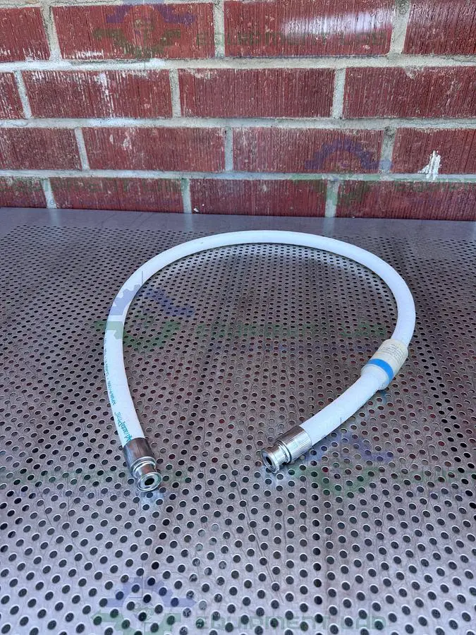 USED ADVANTA PURE APSM-P-0500 55" SILICONE HOSE W/ 1/2 " SANITARY FITTING