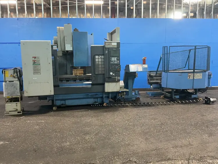 Used 2001 YAMAZAKI MAZAK CORP MTV515/4ON Vertical Machining Centers Ohio US | HGR 24 #1311846
