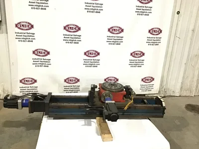 Industrial Linear Motion Slide Assembly w/ Allen Bradley MPL-B330P MJ22AA Motor