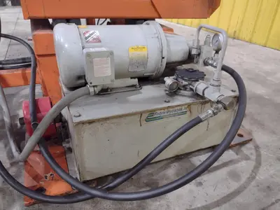 CHERRY INDUSTRIAL HYDRAULIC PALLET INVERTER / FLIPPER: STOCK #23522