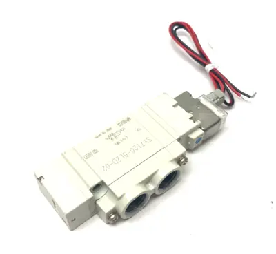 USED SMC SOLENOID VALVE, 5-PORT