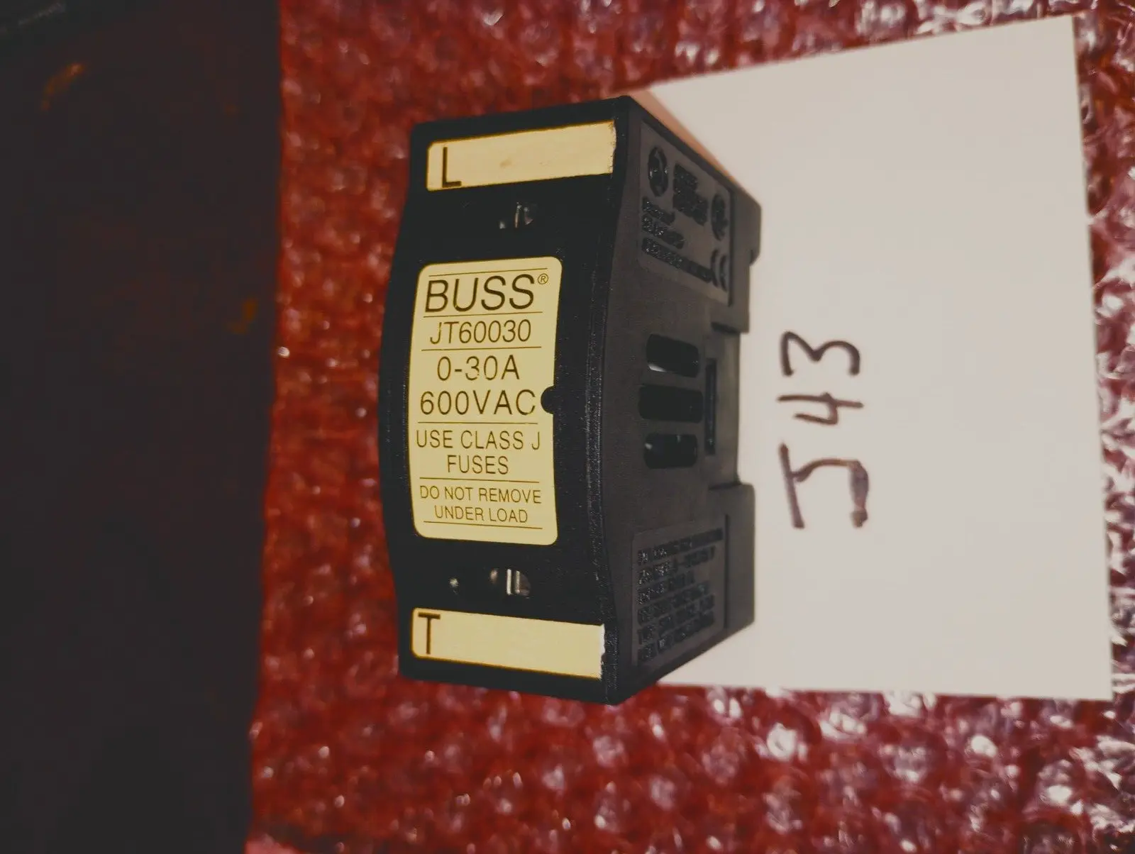 USED Cooper Bussmann JT60030