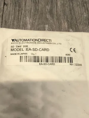Used AUTOMATION DIRECT EA-SD-CARD 2GB Memory South Carolina US | ESS Industrial Equipment Sales #1359933