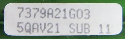 USED WESTINGHOUSE 7379A21G03 CIRCUIT BOARD