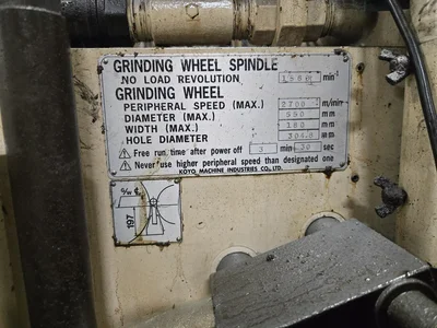 Koyo KC300D Semi-Rough Outer Diameter Grinding Machine