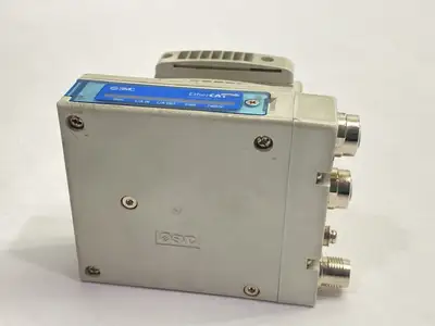 VV5QC11-02N35DAN-S | SMC  Pneumatic Plug-In Manifold 2-Station - Used