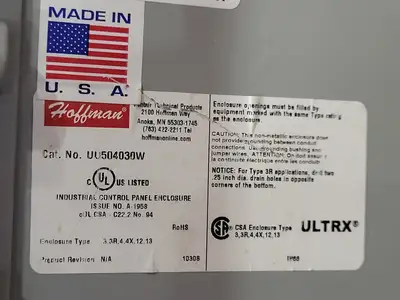 920 Series Heat Tracing Controller Assembly 920E9FWQ1SIS302SSH3202T65LAM