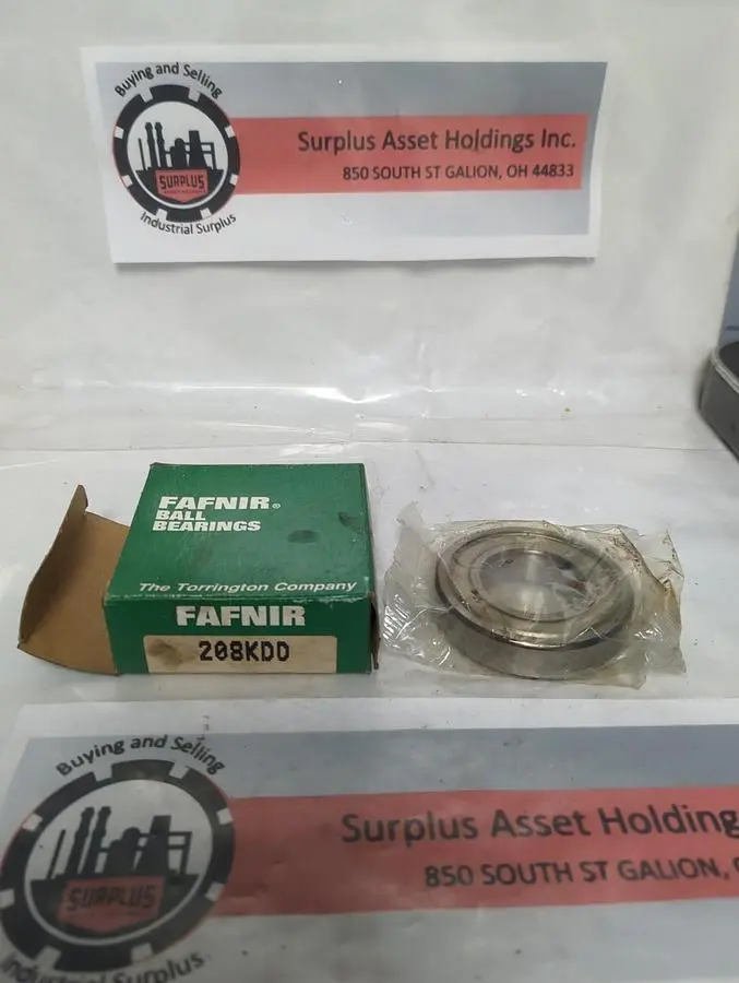 New | in-Stock FAFNIR 208KDD Industrial Controls Ohio US | Surplus Asset Holdings #1412762