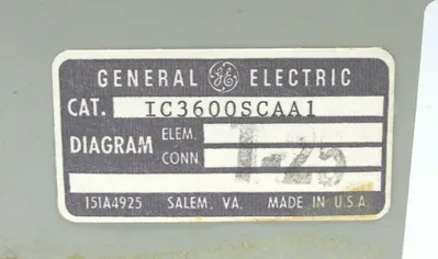 USED GENERAL ELECTRIC CIRCUIT CARD ASSEMBLY